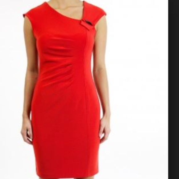 joseph ribkoff red dress